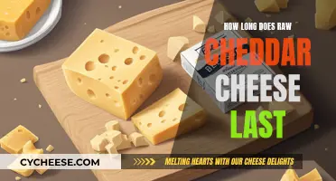 The Lifespan of Raw Cheddar Cheese in Your Fridge