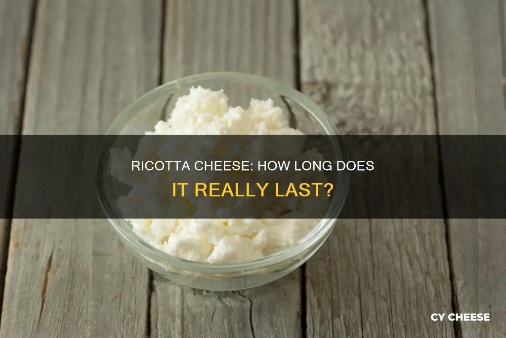 how long does ricatta cheese last past expiration