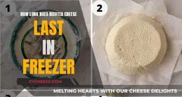 Freezing Ricotta Cheese: How Long Can You Store It?