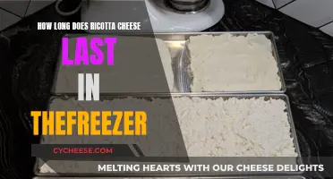 Freezing Ricotta Cheese: How Long Can You Store It?