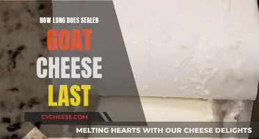 Goat Cheese: How Long Does Sealed Freshness Last?