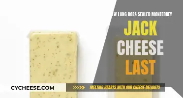 Monterrey Jack Cheese: How Long Does It Stay Fresh?