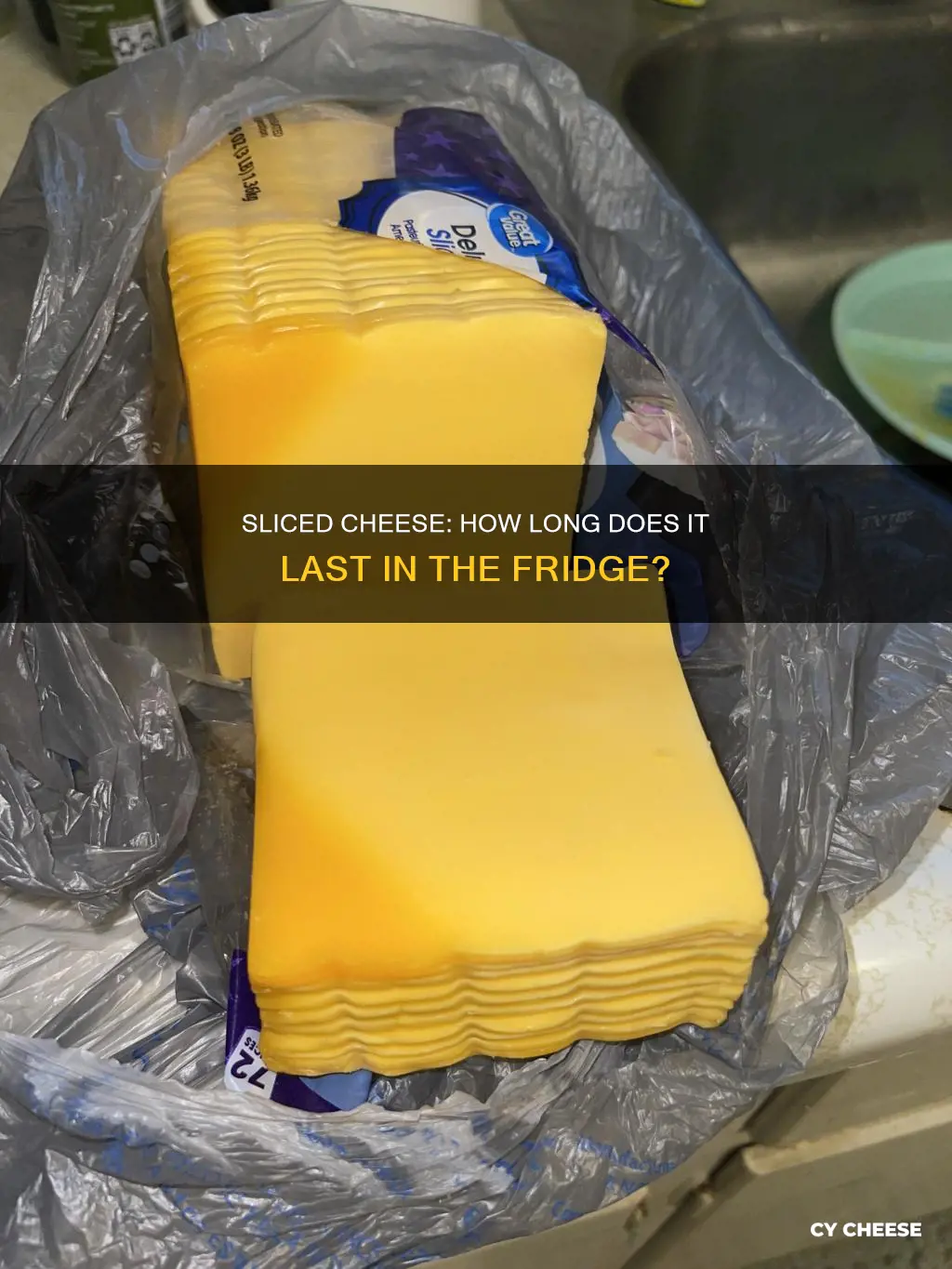 how long does sliced cheese last in fridge