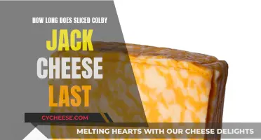 Sliced Colby-Jack Cheese: How Long Does It Stay Fresh?