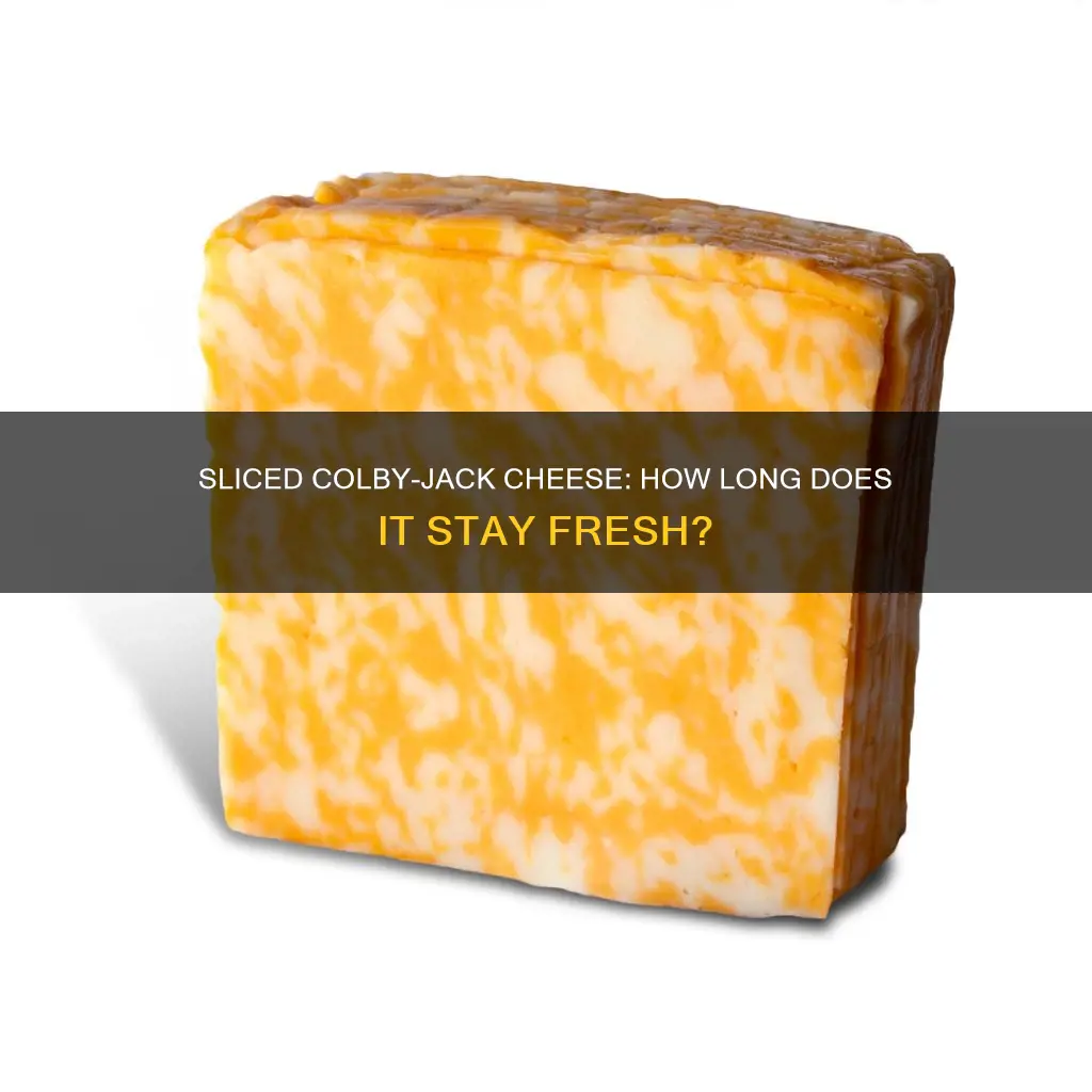 how long does sliced colby jack cheese last