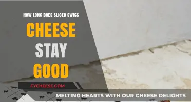 Sliced Swiss Cheese: How Long Does it Last?