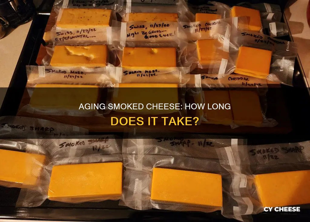 how long does smoked cheese need to age