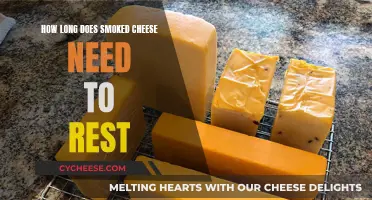 Smoked Cheese: The Ideal Resting Time for Best Flavors