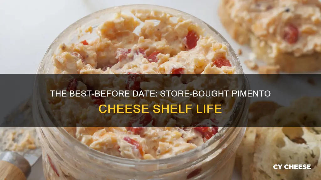 how long does store bought pimento cheese last