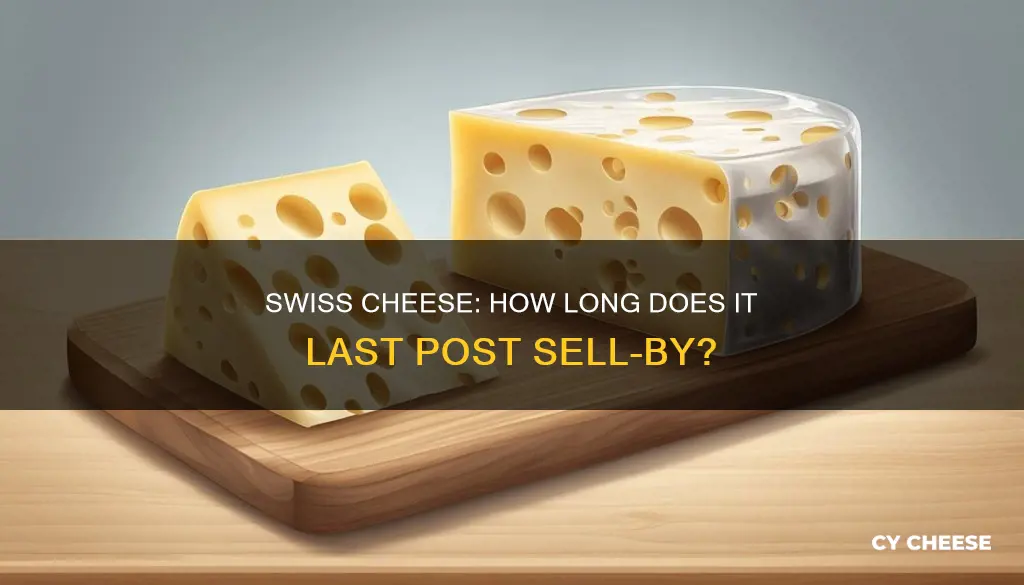 how long does swiss cheese last after sell by date