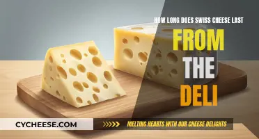 The Lifespan of Swiss Cheese: Deli Edition