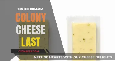 The Longevity of Swiss Colony Cheese: How Long Does it Last?