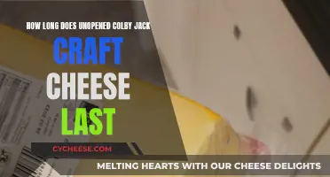 Colby-Jack Craft Cheese: How Long Does It Really Last?