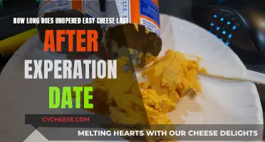 Cheese Expiration: Easy Cheese's Unopened Shelf Life Explained