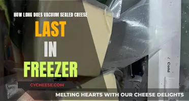 Vacuum-Sealed Cheese: Freezer Lifespan and Longevity Tips