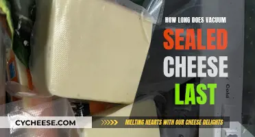 Vacuum-Sealed Cheese: How Long Does It Stay Fresh?