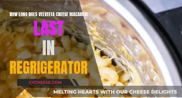 Velveeta Mac and Cheese: Refrigerator Lifespan Explored