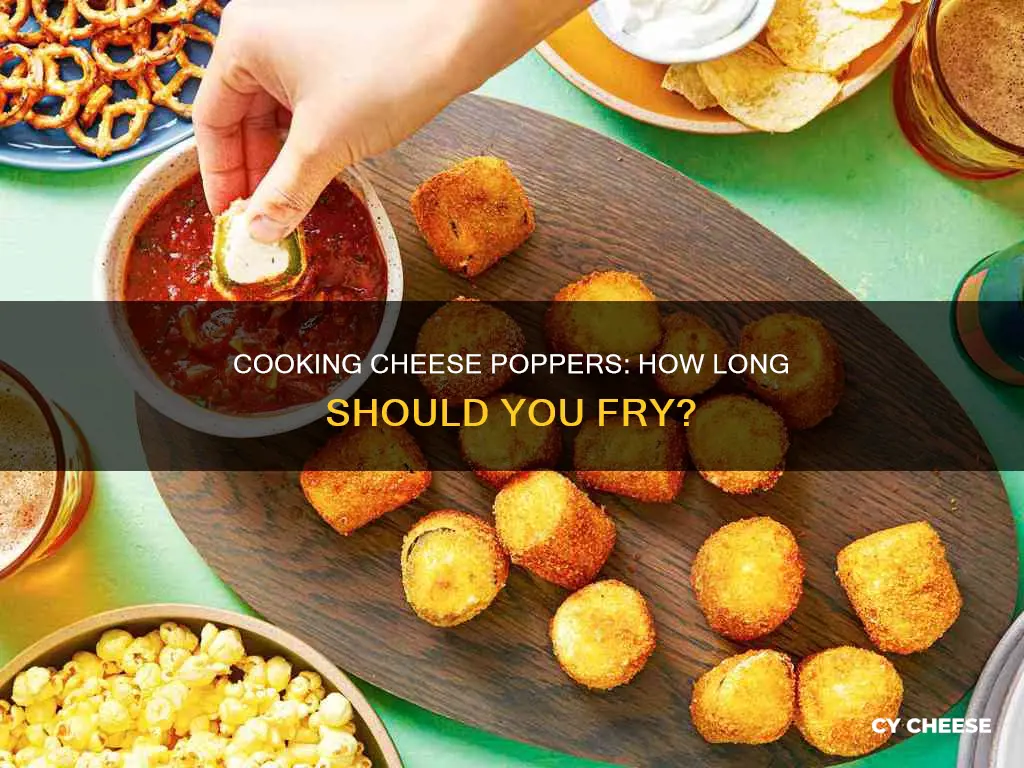 how long doyou cook cheese poppers