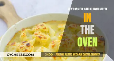 Oven-Baked Cauliflower Cheese: How Long Does It Take?