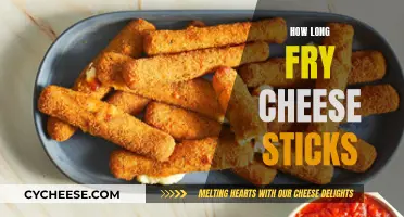 Frying Cheese Sticks: Timing for the Perfect Crunch