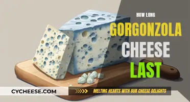 Gorgonzola Cheese: How Long Does It Last?