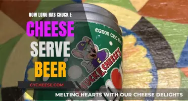 Chuck E. Cheese's Alcoholic Offerings: Beer and Beyond