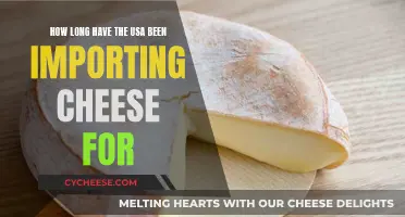 Cheese and the USA: A Historical Import Relationship