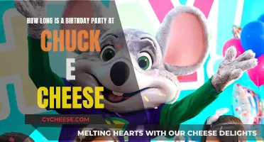 Chuck E Cheese: Birthday Parties, Long or Short?