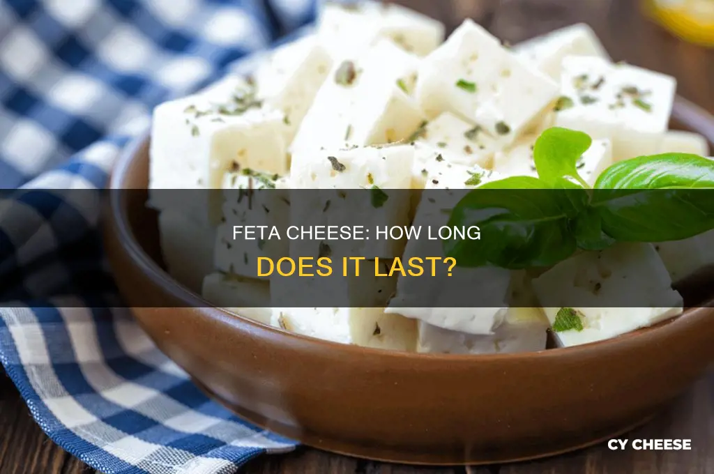 how long is a block of feta cheese good for