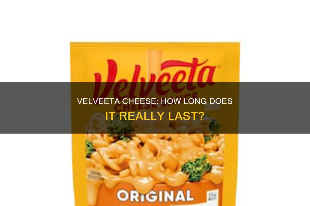 how long is a block of velveeta cheese good for