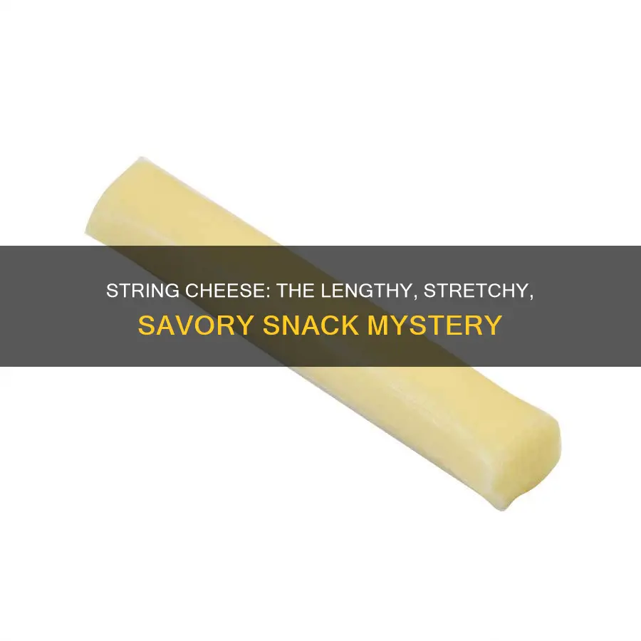 how long is a piece of string cheese