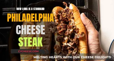 The Ultimate Philly Cheese Steak Length Guide