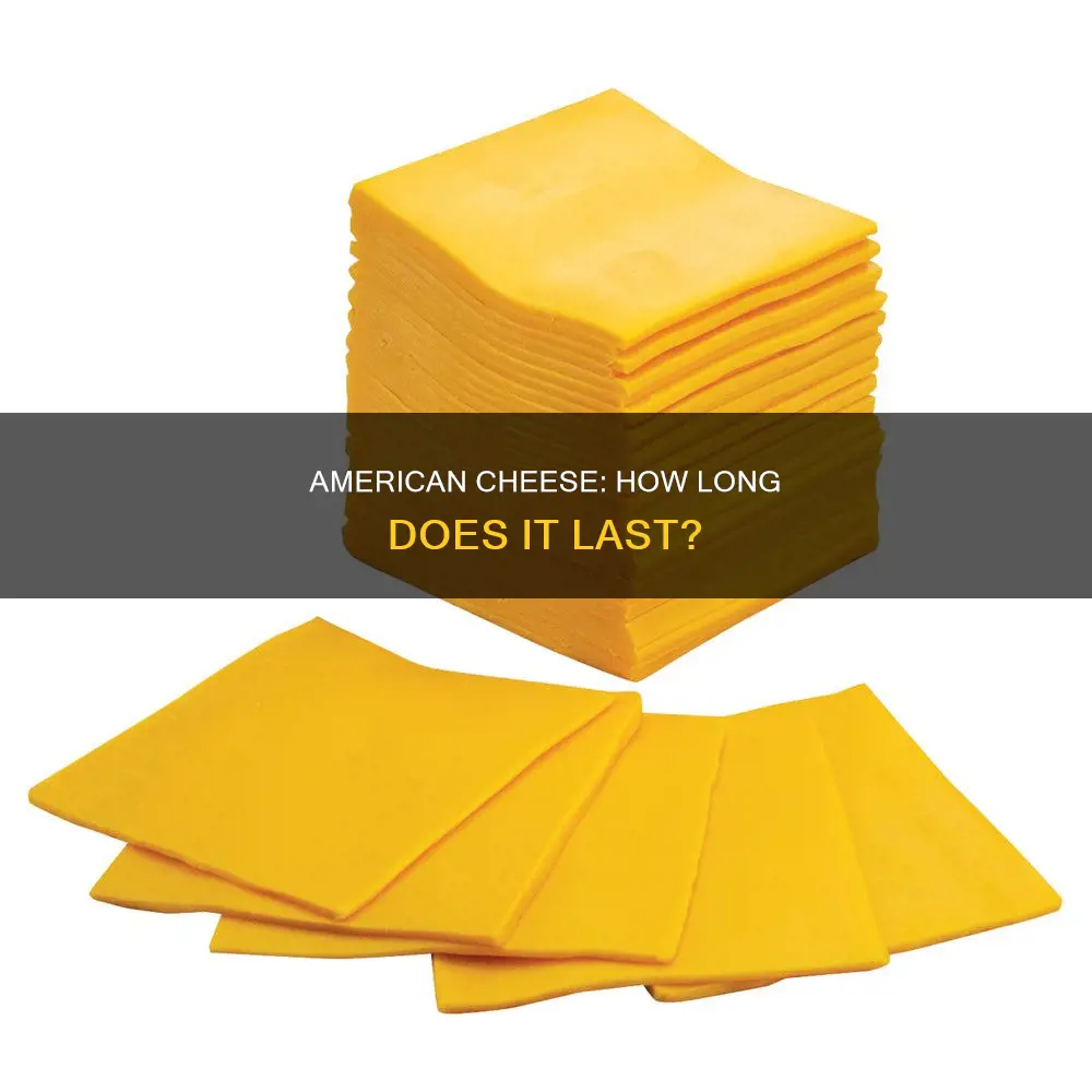 how long is american cheese