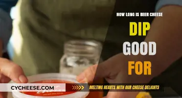 Beer Cheese Dip Shelf Life: How Long Does It Stay Fresh?