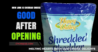 Cheddar Cheese Shelf Life: How Long Does It Last After Opening?