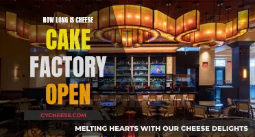 Cheesecake Factory: Operating Hours and More!