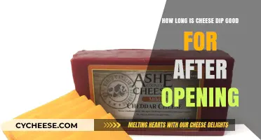 Cheese Dip Shelf Life: How Long is it Good After Opening?