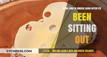 How Long Does Cheese Last After Sitting Out?