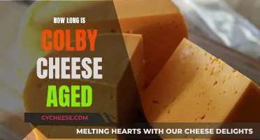 Aging Colby Cheese: How Long Does It Take?