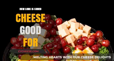 Cubed Cheese Shelf Life: How Long Does It Stay Fresh?