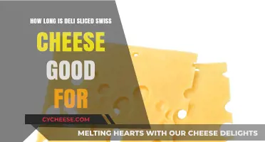 Deli Sliced Swiss Cheese Shelf Life: Freshness and Storage Tips