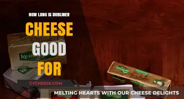 Dubliner Cheese Shelf Life: How Long Does It Stay Fresh?