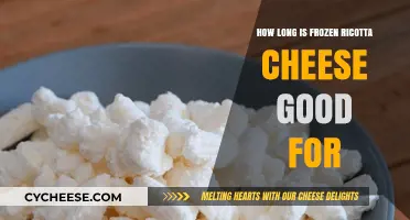Frozen Ricotta Cheese Shelf Life: How Long Does It Last?