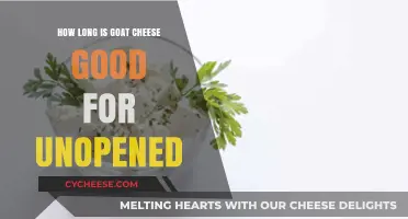 Unopened Goat Cheese Shelf Life: How Long Does It Last?