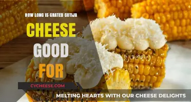 How Long Does Grated Cotija Cheese Stay Fresh?