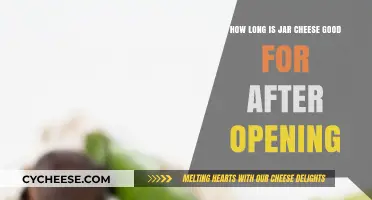 How Long Does Jar Cheese Last After Opening? A Guide