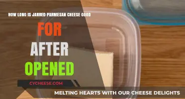 Opened Jarred Parmesan Cheese Shelf Life: How Long Does It Last?