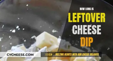 Leftover Cheese Dip: How Long Does it Last?