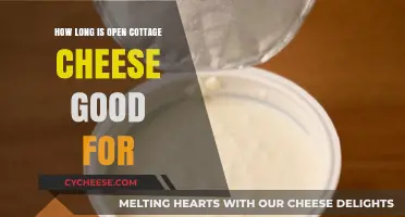 How Long Does Open Cottage Cheese Stay Fresh and Safe?