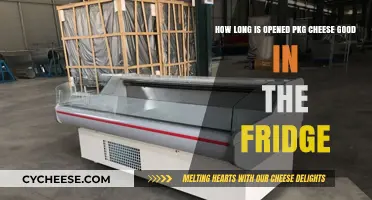 Opened Package Cheese: Fridge Shelf Life and Storage Tips